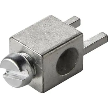 Elektrický konektor 360410 Jednotlivé kontakty 2.5 mm² Pólů 1 stříbrná 1 ks