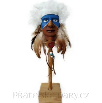 Indián Busta Dekorace 33cm