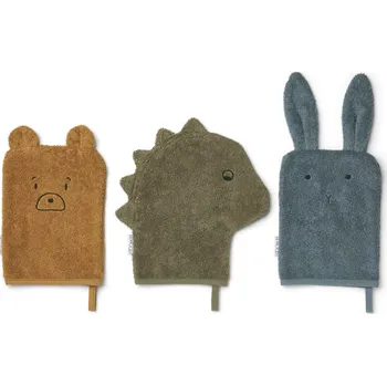 Liewood Mycí žínky Sylvester Washcloth Whale Blue Multi Mix