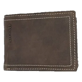 Peněženka Kožená malá kapesní peněženka Lozano