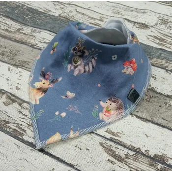 Bryndák Yháček Slintáček s nákrčníkem Yháček, boho les modrý