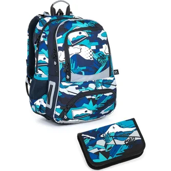 Školní batoh Topgal NIKI 21022 SET SMALL