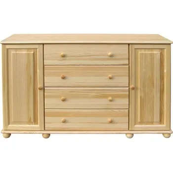 Komoda Komoda Classic 162, KB Výběr moření: Dub, Druh dřeva: Borovicový masiv