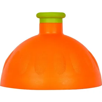 Zdravá lahev Víčko oranžové/zátka světle zelená vpvz0252