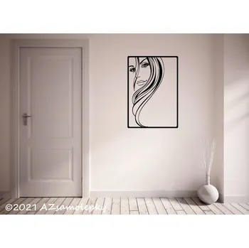 Samolepící dekorace Samolepky na zeď - SO - Dívka - 21 x 30 cm