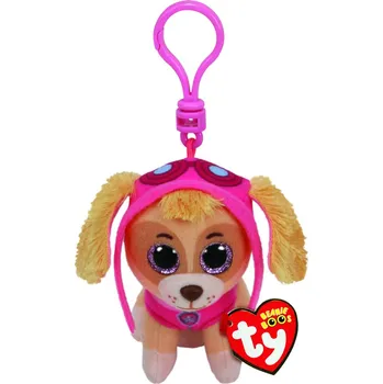 Hračka TY Beanie Babies Tlapková patrola - Skye - přívěšek 3" small 3˝