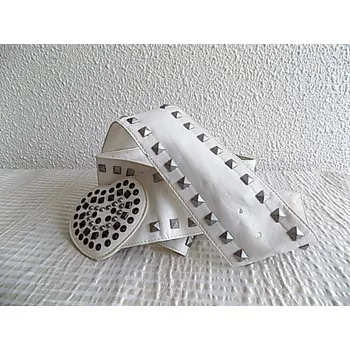 Opasek Pásek bílý velká spona (Opasek široký bílý)