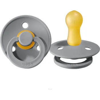 dudlíky MR BIBS dudlík z přírodního kaučuku - 6 + - šedý