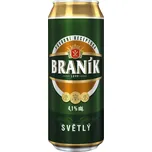 Braník Světlý 12° 0,5 l plech