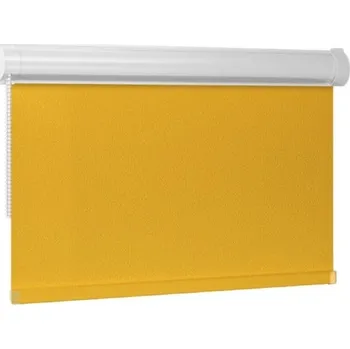 Roleta ROLETY 24 - Látková roleta do oken v kazetě PEARL - tmavě žlutá