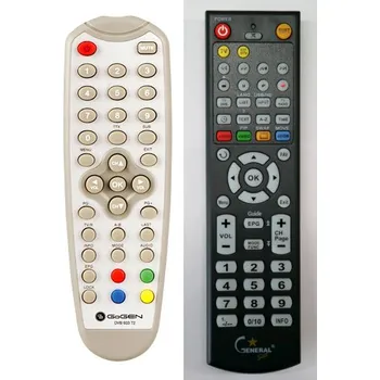Dálkový ovladač General GOGEN DVB603T2 - náhradní dálkový ovladač