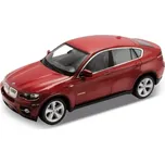 Welly BMW X6 Červené 1:24