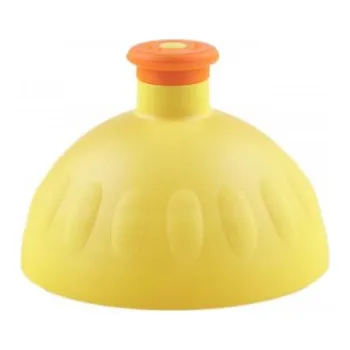 Zdravá lahev Víčko žluté/zátka oranžová