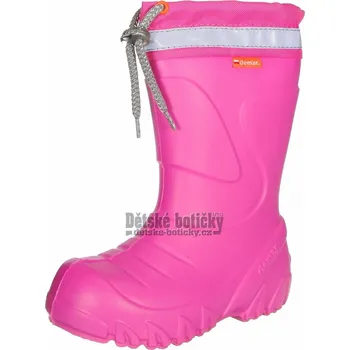 Dívčí holínky Demar Mammut S 0300 růžová 26