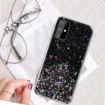 Kryt Xiaomi Mi 11 Sequins Glue Glitter Case černý