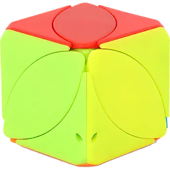 Hlavolam Rubikova kostka - Přívěsek na klíče - Ivy Cube - Bez nálepek