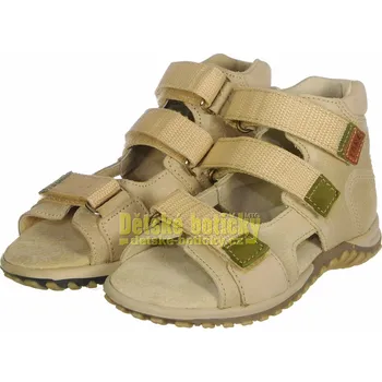 Dívčí polobotky Fare 760381 béžová Výprodej NEPÁR 29