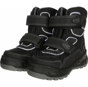 Chlapecká zimní obuv Richter 8033 421 9905 black/steel Výprodej 26