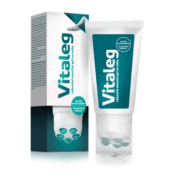 Kosmetika na nohy Aflofarm Farmacja Polska Vitaleg relaxační masážní gel na nohy 120 ml