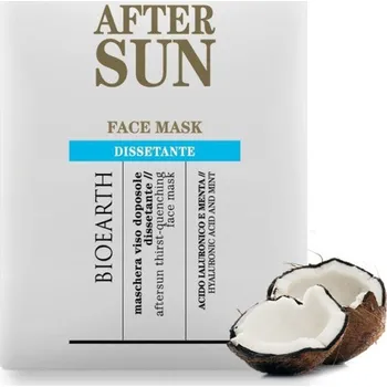 Pleťová maska BIOEARTH Maska pro okamžitou hydrataci po opalování 15ml
