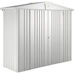 Biohort Zahradní domek EUROPA 2A, stříbrná metalíza (Rozměr 244 x 84 x 203cm)