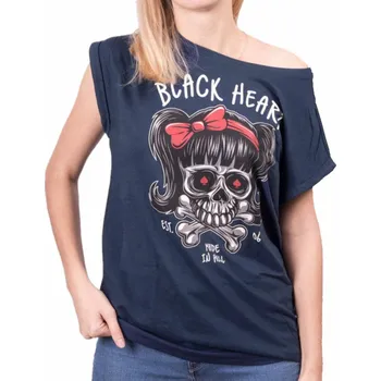 Dámské tričko tričko dámské - SANDY EXT - BLACK HEART - 8657 - M