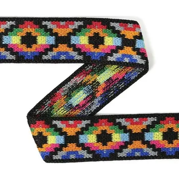 Textilní guma Pruženka oděvní vzorovaná 25 mm vzor 459