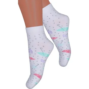 Dámské ponožky Dívčí kotníkové ponožky deštníky 29-31 (004)