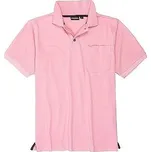 Pánská polokošile - tričko s límečkem růžové Adamo 5XL - 10XL krátký rukáv Adamo - 10XL