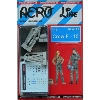 Plastikový model Plusmodel 1/48 Crew F-15 (2 fig.)