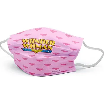 Redklein - Růžová rouška Wonder Woman pro dívky - 3-7 years