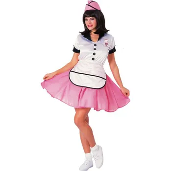 Rubies USA - Dámský kostým svůdná servírka z 50. let - Standard