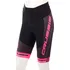 cyklistické kraťasy CRUSSIS CSW-069 černé/růžové