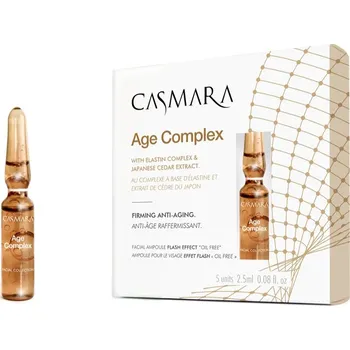 Pleťová kosmetika Casmara Ampoules Age Complex - koncentrát v ampulích proti vráskám 5 x 2,5 ml