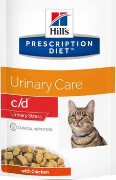 Krmivo pro kočku Hill's Feline c/d Urinary Stress Chicken 12x 85 g