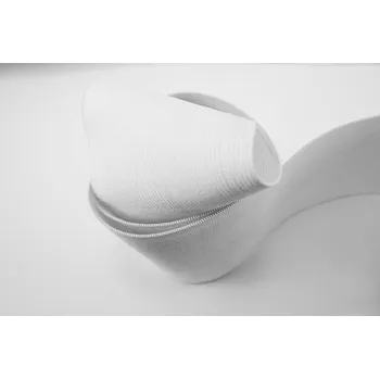 Výtvárné potřeby Prádlová pruženka - bílá - šířka 10 cm