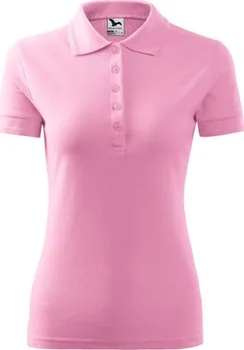 Dámské tričko Malfini Pique Polo 200 růžové