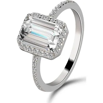 Prsten Elenys stříbrný rhodiovaný prsten Čirá krása Velikost: 7 (EU: 54-56)