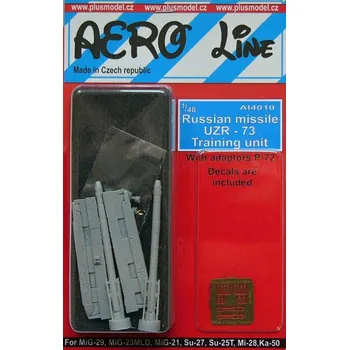 Plastikový model Plusmodel 1/48 Russian missile UZR-73 Training unit