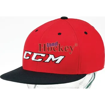 Kšiltovka Kšiltovka CCM Team Flat Brim s rovným kšiltem 3597291 Barva: RD - Červená, Velikost: S/M