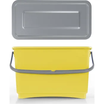 kbelík Hermeticky uzavřený kbelík 8 l - žlutý