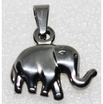 Přívěsek Slon pro štěstí (chirurgická ocel)