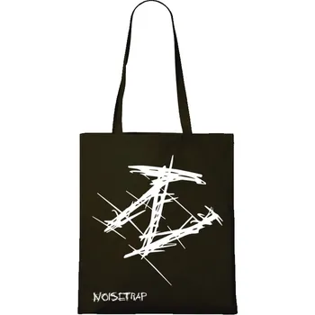 Kousek Kultury Černá plátěná taška Noisetrap