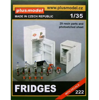 Plastikový model Plusmodel 1/35 Fridges (29 resin parts)