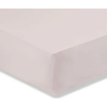 Prostěradlo Růžové prostěradlo z egyptské bavlny Bianca, 135 x 190 cm ID_1388017