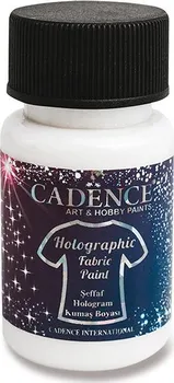 Speciální výtvarná barva Cadence Holografická barva na textil 50 ml