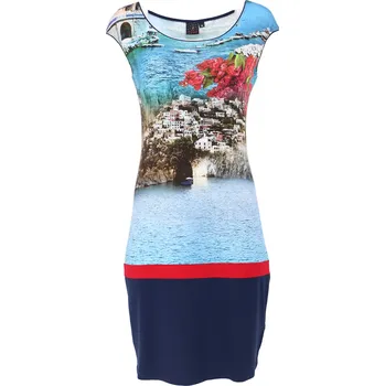 Dámské šaty Jopess 721978:šaty b.20406.n.2559 barva: modrá, velikost: 40