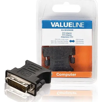 Video redukce Valueline VLCB32900B, VGA x DVI-I adaptér