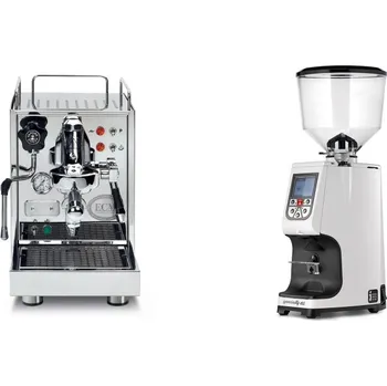 Kávovar ECM Classika PID + Eureka Atom Specialty 65, white