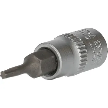 Gola sada Nástrčný ořech s bitem 1/4", torx, s čelním otvorem, tb30